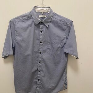 Othr Light Blue Short-Sleeve Button-Down Shirt